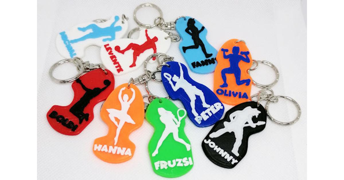 Sports keychains store
